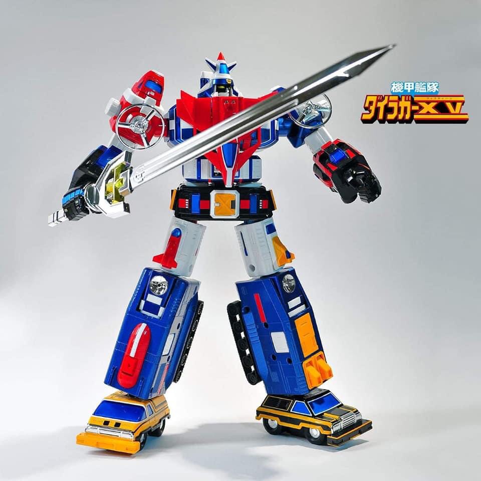 Soul of Chogokin - GX-88 Armored Fleet Dairugger XV by Bandai