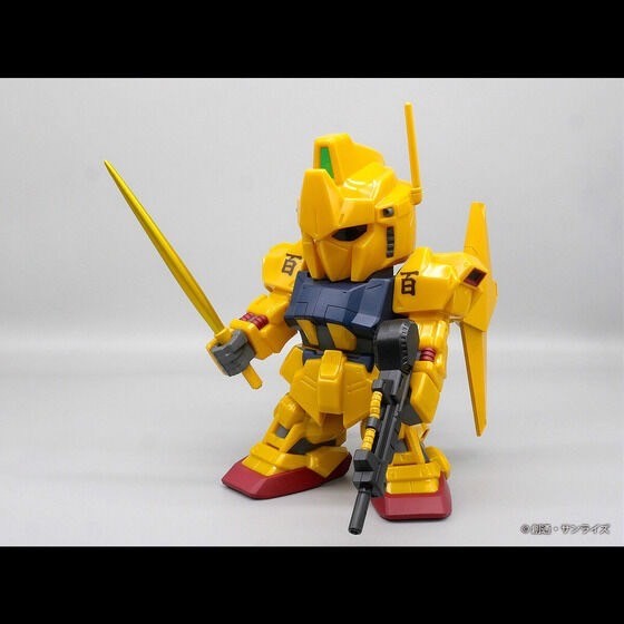 PRE-ORDER : Jumbo Soft Vinyl Figure SD MSN-00100 Hyakushiki -SD Gundam-