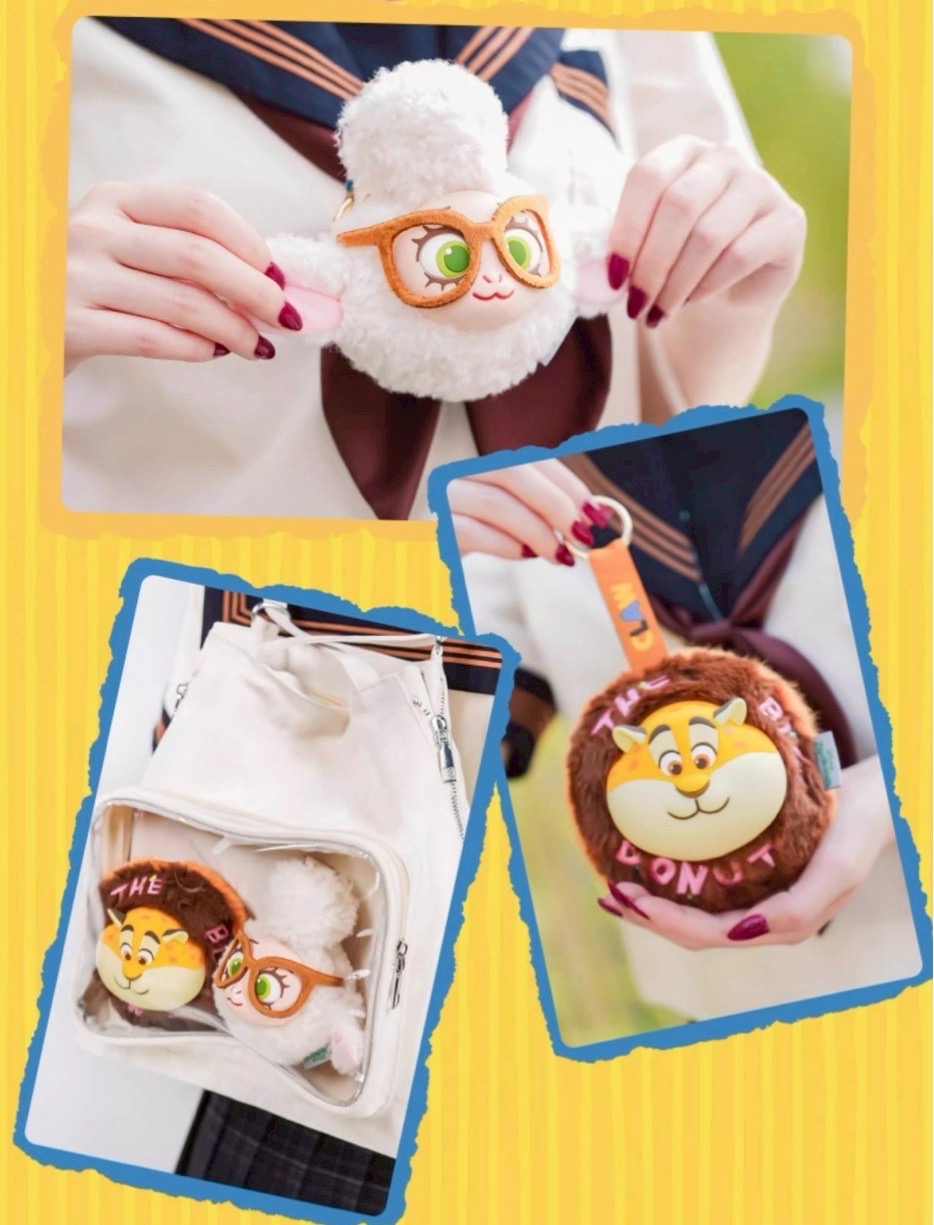 ตุ๊กตาพวงกุญแจ Zootopia Plush Pendant Keychain Series by Mesuca