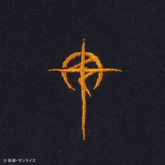 PRE-ORDER : Mobile Suit Gundam Mark Basic Line Embroidery T-shirt