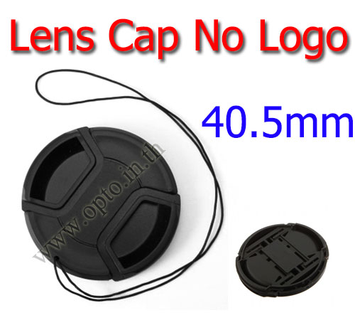 40.5mm. ฝาปิดหน้าเลนส์ไม่มีโลโก้สำหรับกล้อง Canon Nikon Sony Sigma Tamron
