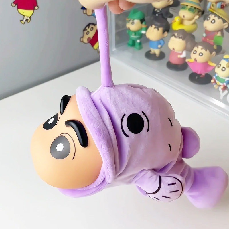 ตุ๊กตาชินจังดุ๊กดิ๊ก - Crayon Shinchan - Floppy Fish Plush Series by 52Toys