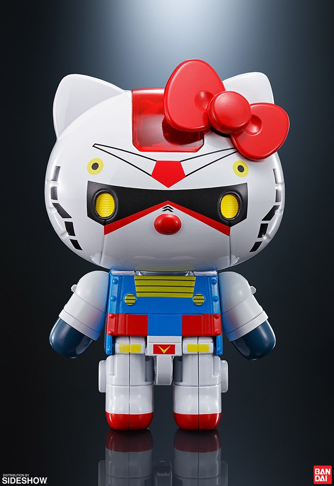 CHOGOKIN RX-78-2 Gundam x Hello Kitty by Bandai