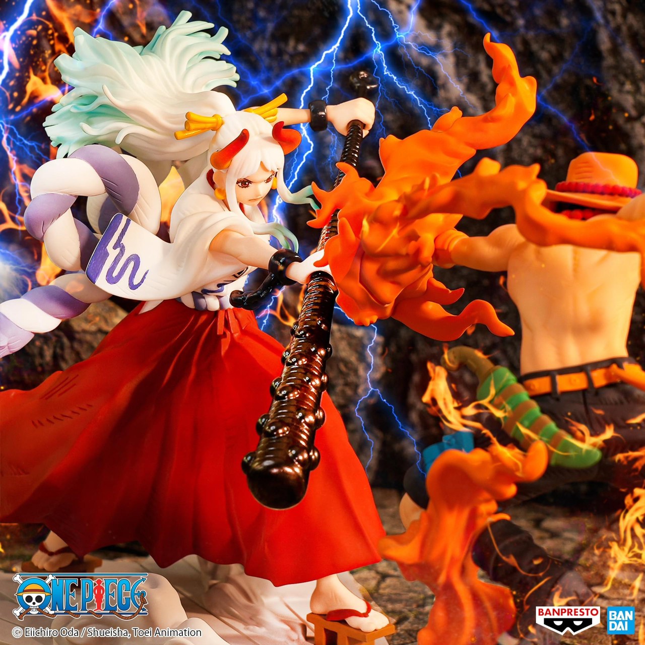 Pre-order : ONE PIECE SENKOZEKKEI -PORTGAS.D.ACE- / -YAMATO-