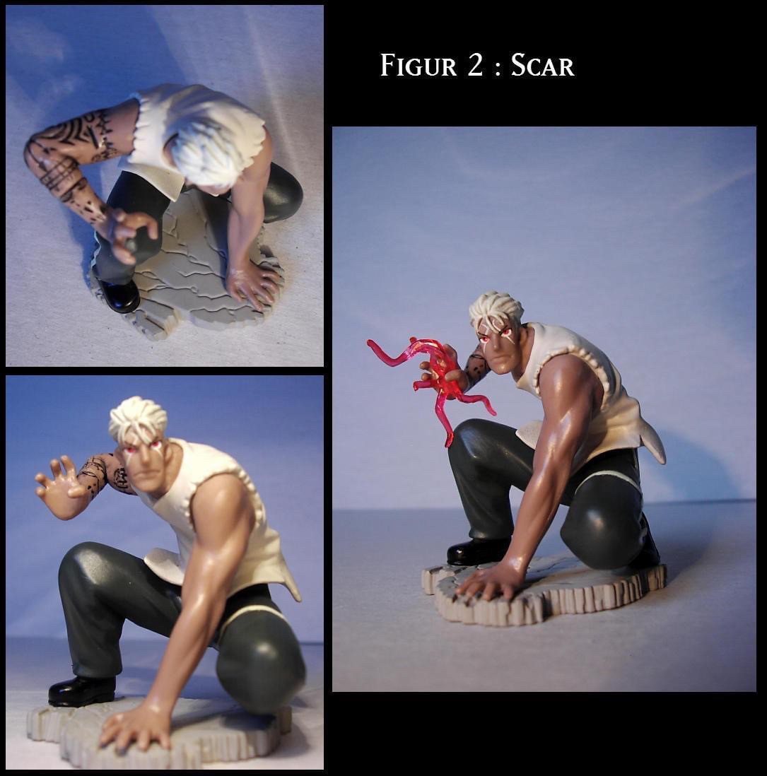 กาชาปอง แขนกล คนแปรธาตุ HG Fullmetal Alchemist Diorama Part 2 Gashapon by Bandai (Set of 6)