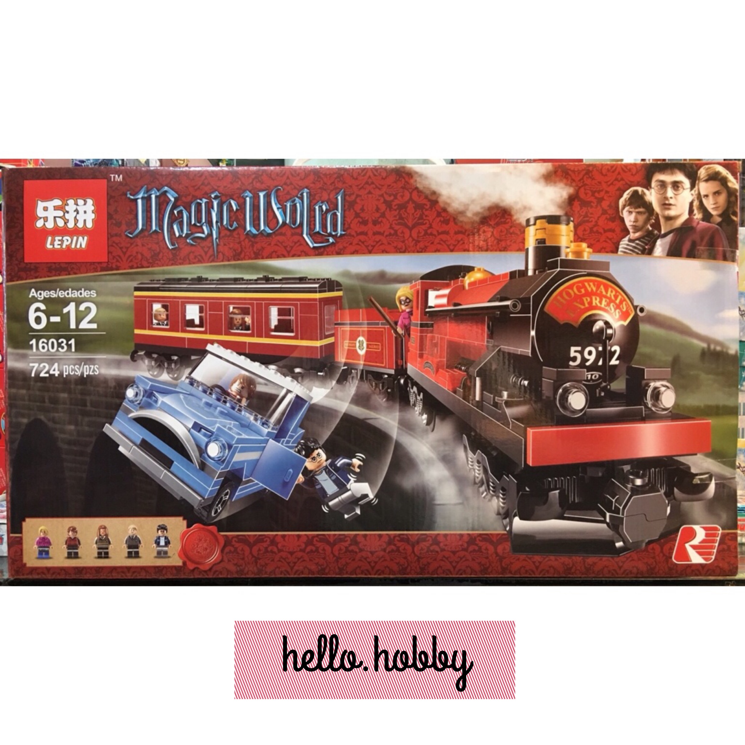 Lepin 16031 Harry Potter Hogwarts Express 724pcs