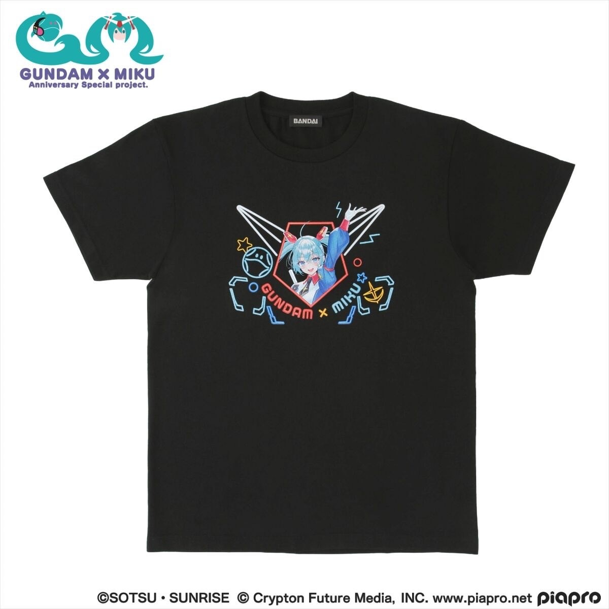 PRE-ORDER : Gundam x Hatsune Miku T-shirt