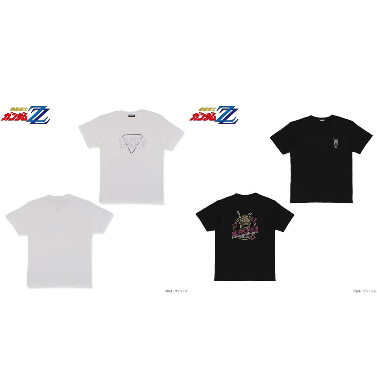 PRE-ORDER : Mobile Suit Gundam ZZ Elpeo Ple Series T-shirt