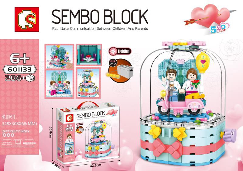 Sembo Block 601133 Valentine’s Day 286pcs
