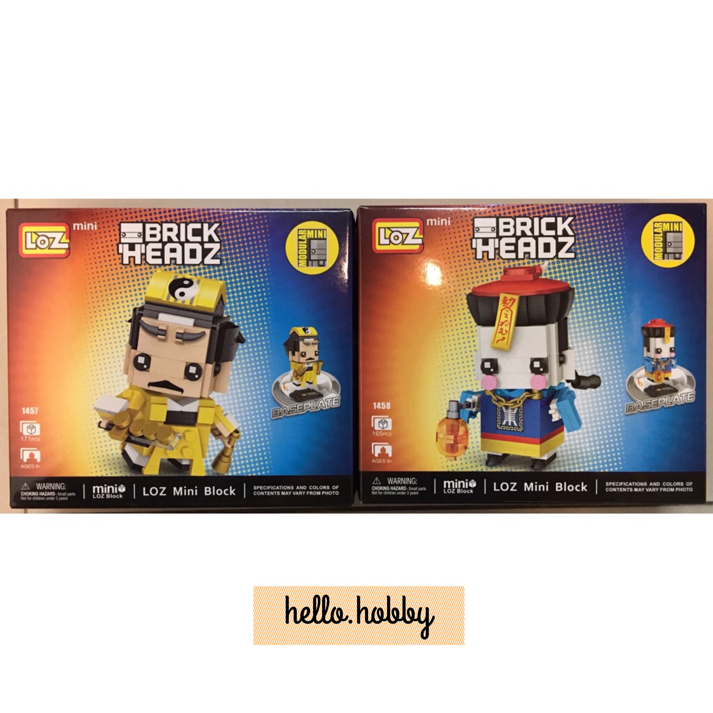 LOZ 1457-1458 Taoist Priest & Chinese Zombie