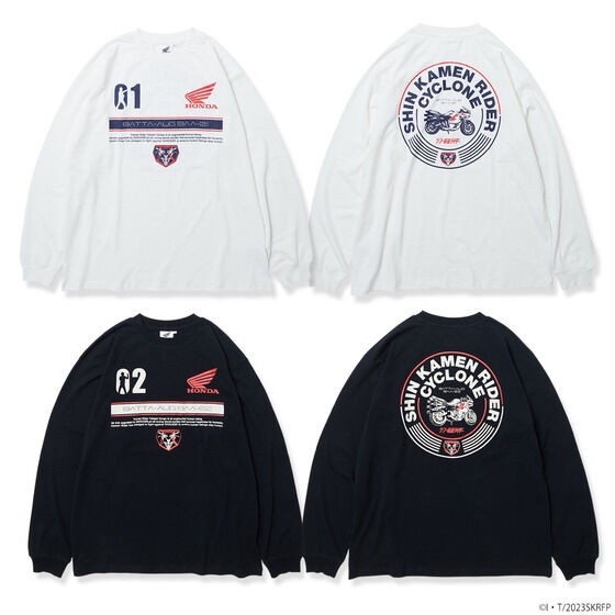 PRE-ORDER : "Shin Kamen Rider" Honda Long Sleeve T-shirt