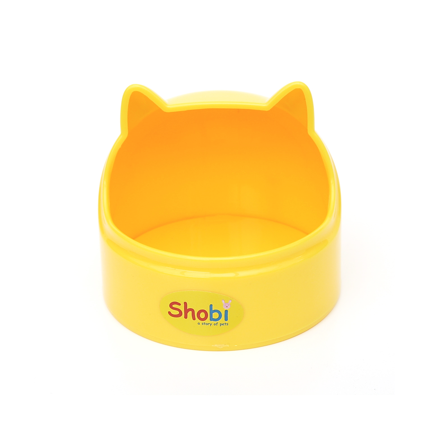 ชามอาหารติดข้างกรง หูแมว