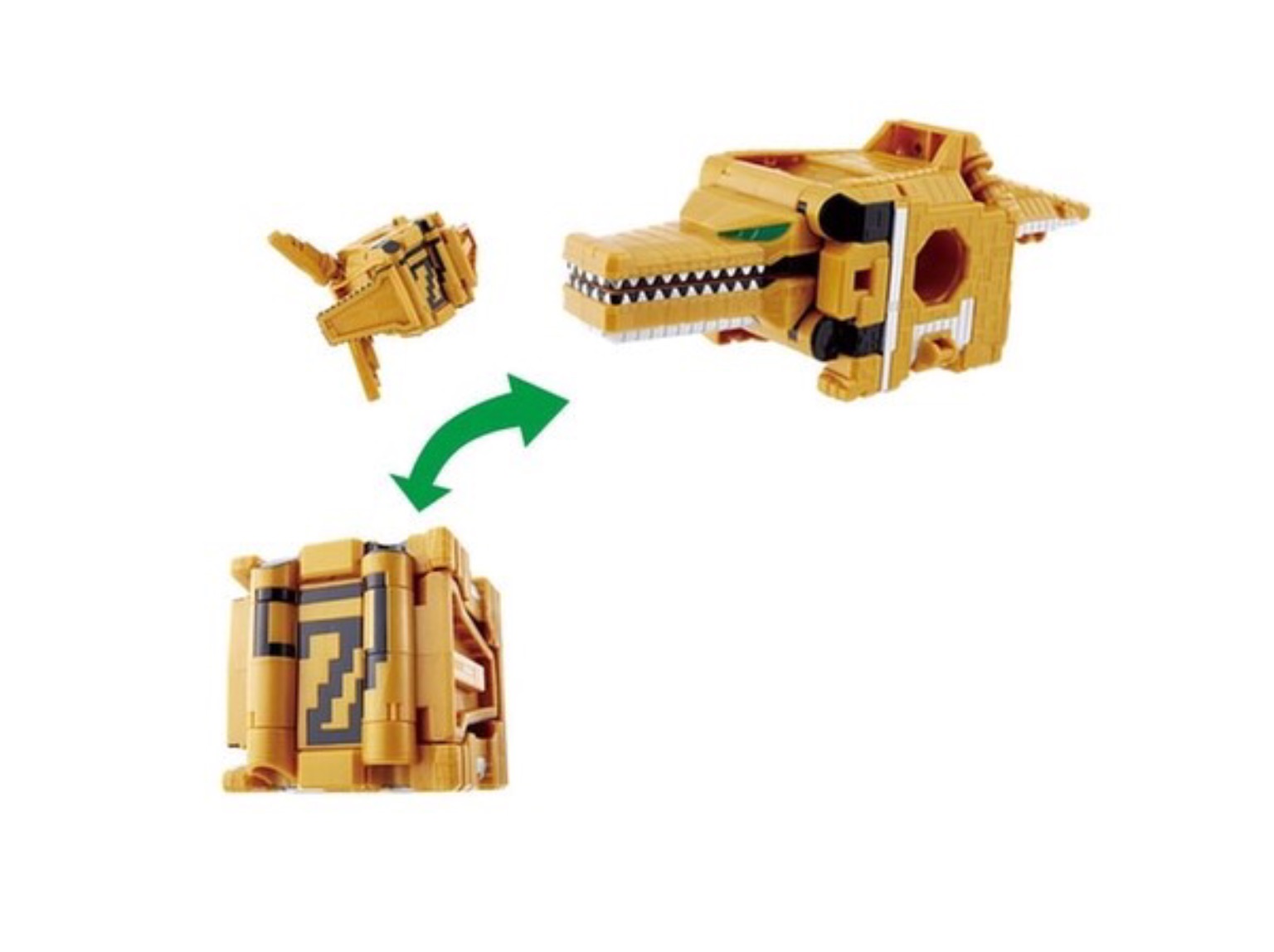 Doubutsu Sentai Zyuohger - Zyuoh cube 7 doubutsu gattai DX CROCODILE by Bandai