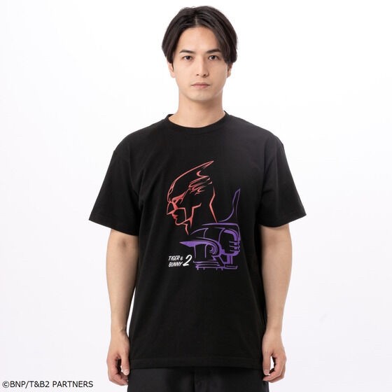 PRE-ORDER : TIGER & BUNNY 2 Buddy Pattern T-shirt