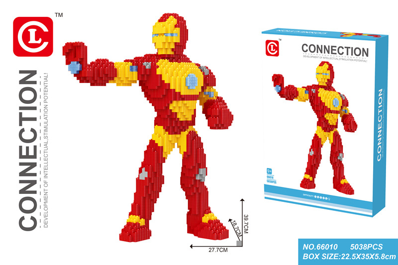 Lechuan 66010 Iron Man 5038pcs (แบบเฟือง)