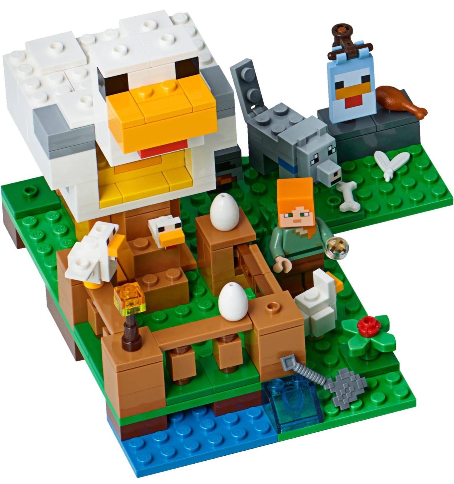 Lepin 18035 Minecraft The Chicken Coop 222pcs