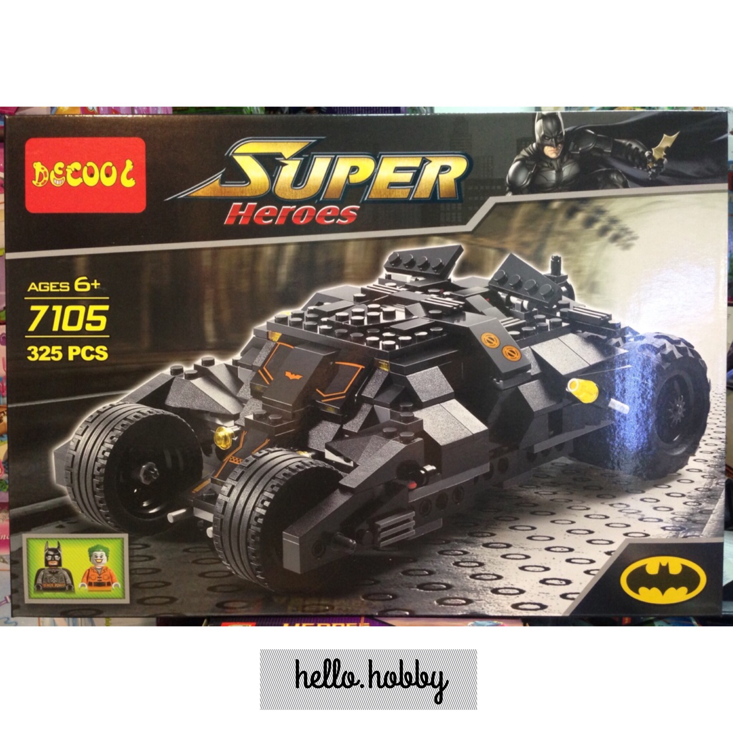 Decool 7105 Batman The Tumbler 325pcs
