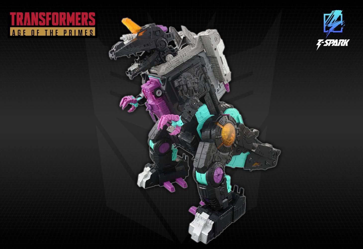 PRE-ORDER : Transformers T-Spark Age Of The Primes AOTP-13 Decepticon Trypticon by Takara Tomy