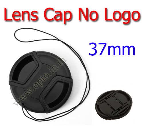 37mm. ฝาปิดหน้าเลนส์ไม่มีโลโก้สำหรับกล้อง Canon Nikon Sony Sigma Tamron