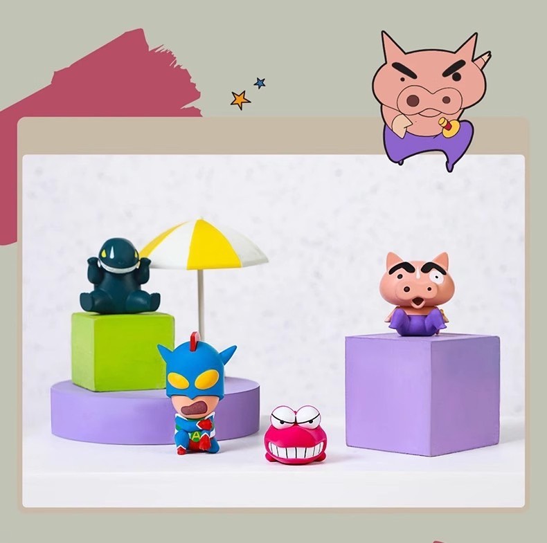 โมเดล ชินจัง ได้ 1 ซอง | Crayon Shinchan Mini Bean Series V.3