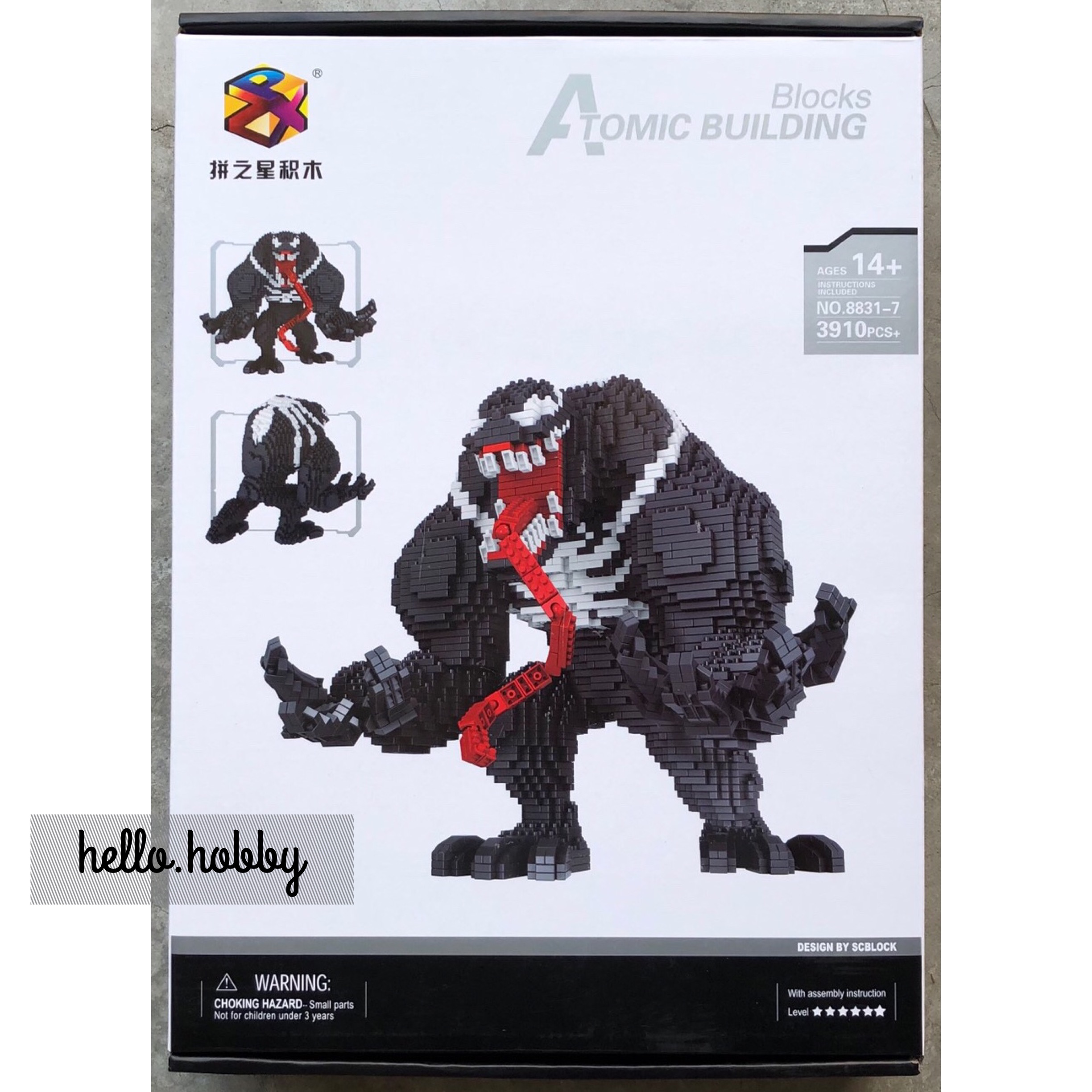 Building Star 8831-7 Venom 3910pcs