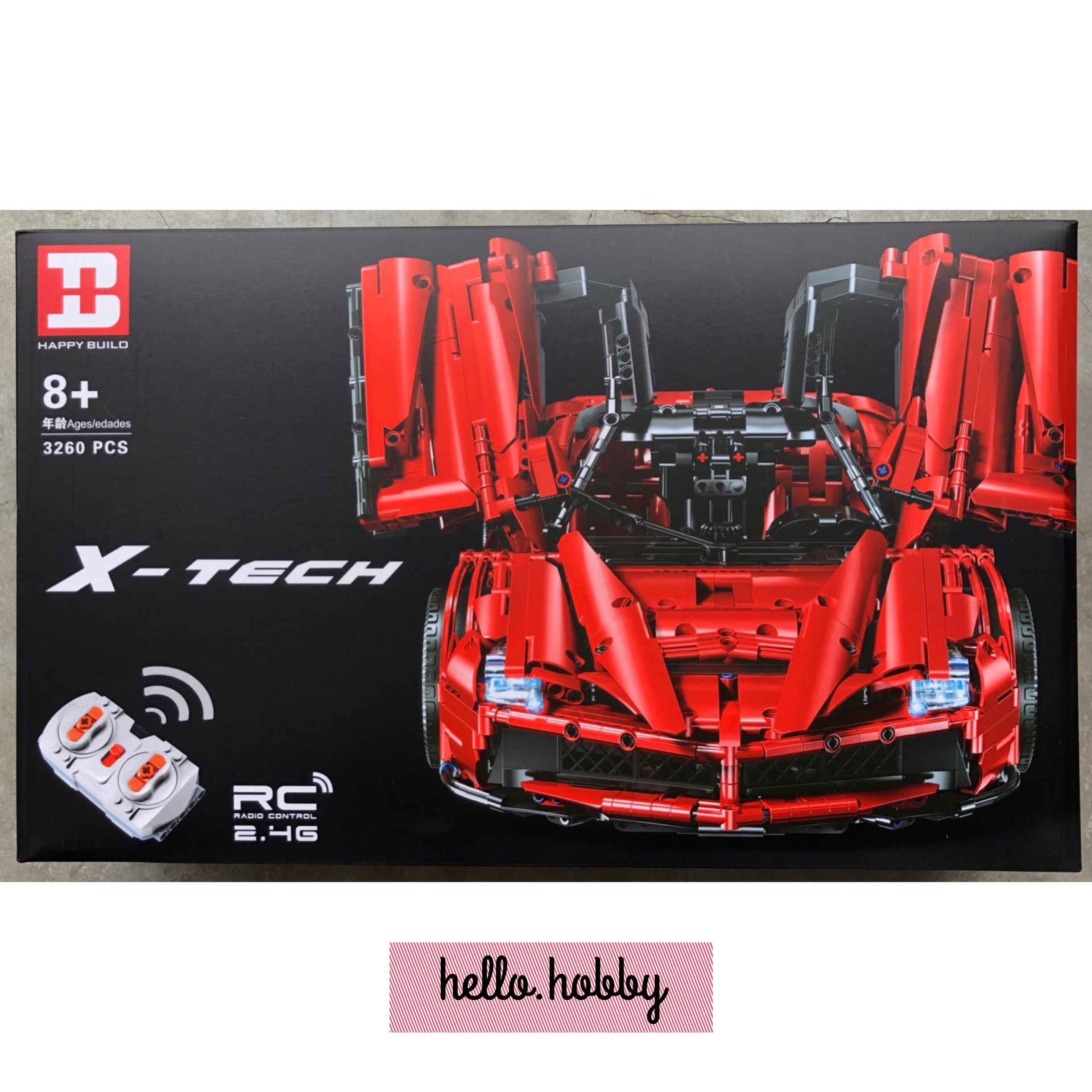 Happy Build XQ 1002 LaFerrari F150 3260pcs