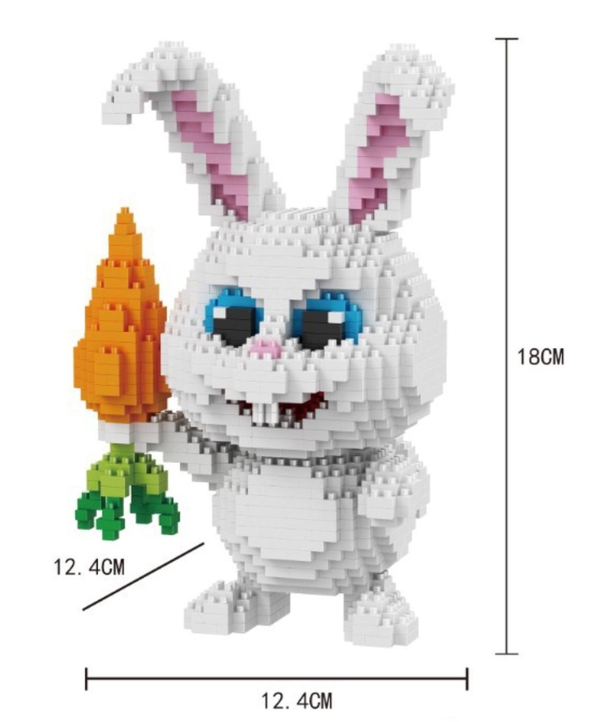 Balody 16021 The Secret Pets of Life Snowball 1,350pcs