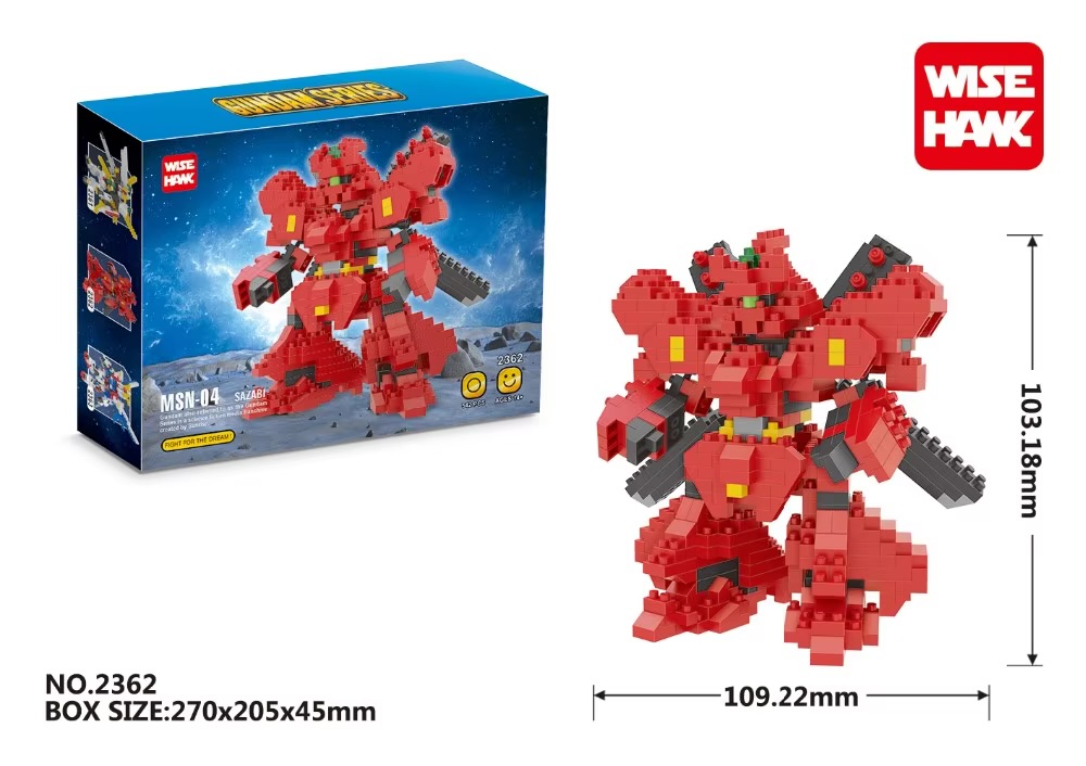 Wise Hawk 2358 - 2363 Gundam Series