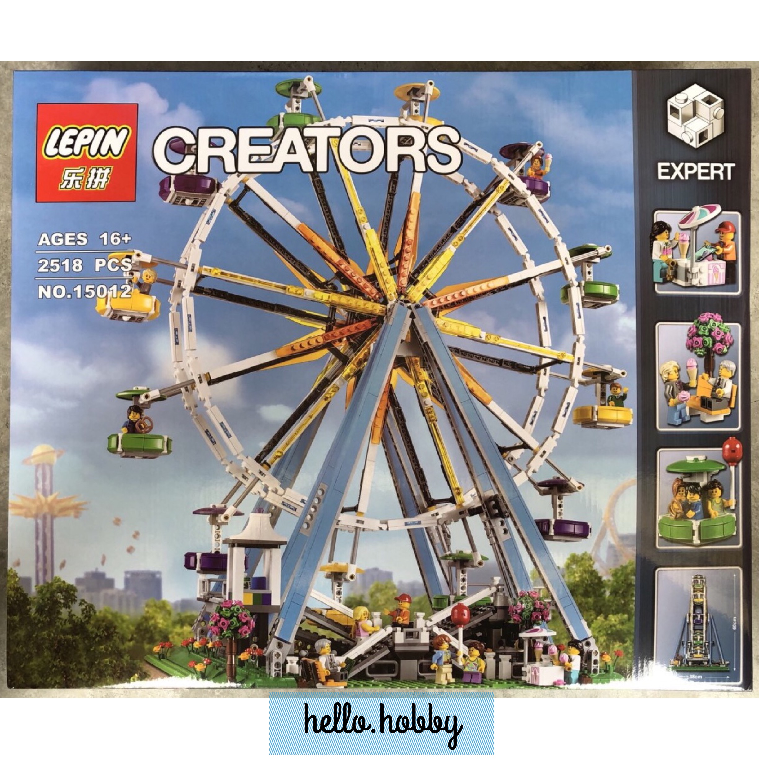 Lepin 15012 Ferris Wheel 2518pcs