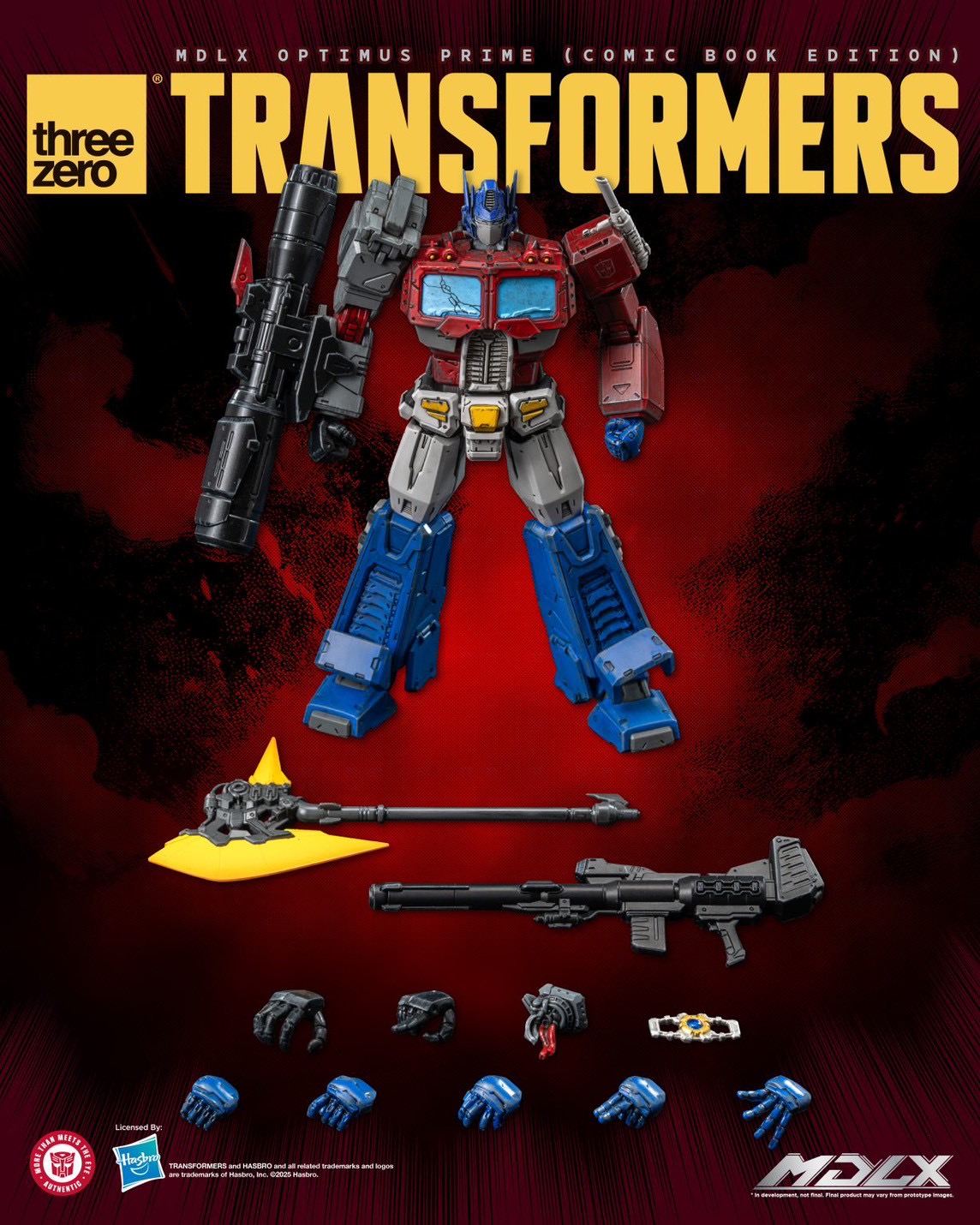 Pre-order : Transformers MDLX Optimus Prime (Comic Book Edition) by Threezero