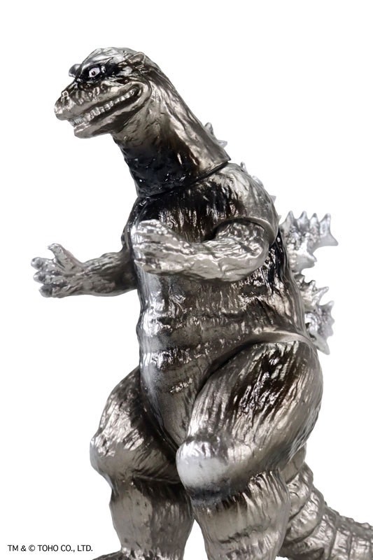Godzilla - CCP Middle Size Series Vol.11 Godzilla (1954) GunMetallic Ver. Soft Vinyl by CCP (Lot JP)