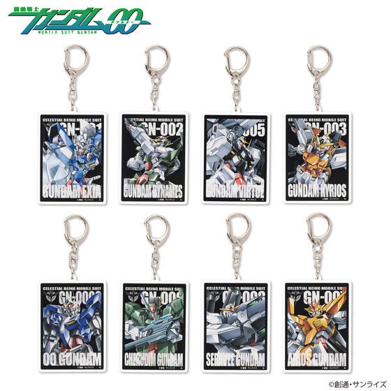 PRE-ORDER : Mobile Suit Gundam Mobile Suit Acrylic Charm