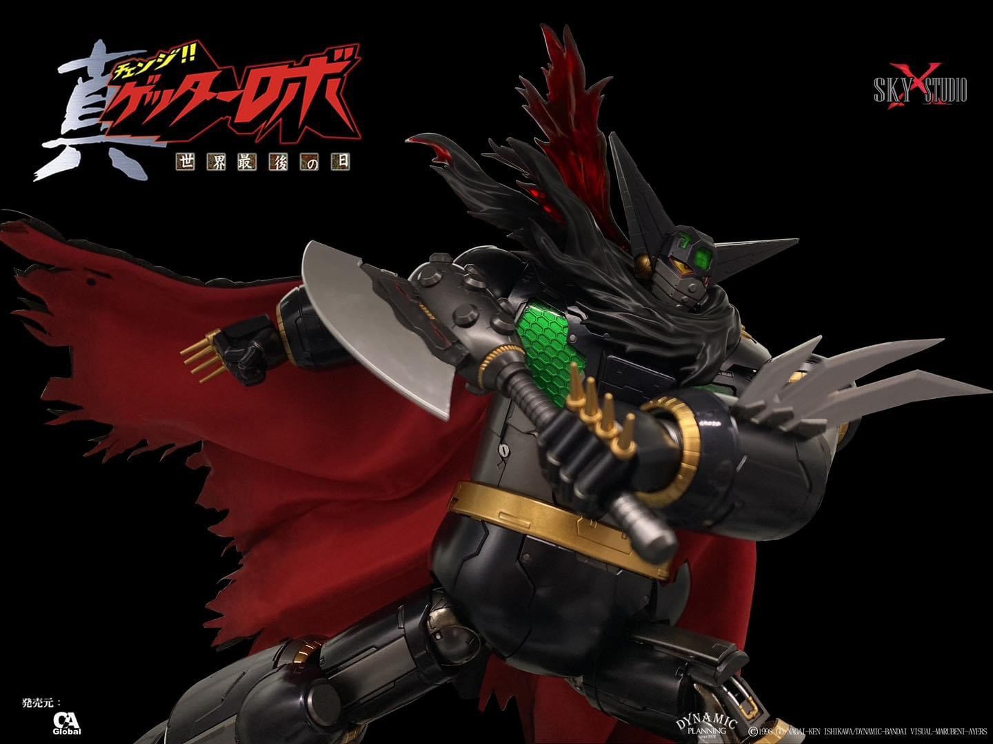 Pre-order : "Getter Robot: The Last Day" Black Getter by Sky X Studio