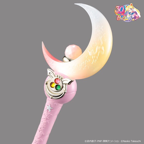 PRE-ORDER : Sailor Moon Miracle Shiny Series Moon Stick