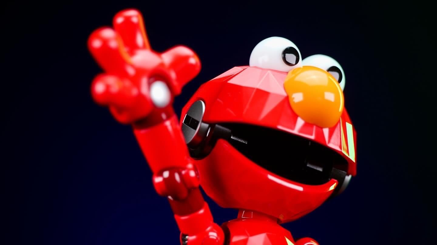 หุ่นยนต์ CARBOTIX - Sesame Street DX Ver. (Set of 3 : Elmo & Cookie Monster & Big Bird) by Blitzway (มีกล่องน้ำตาล)