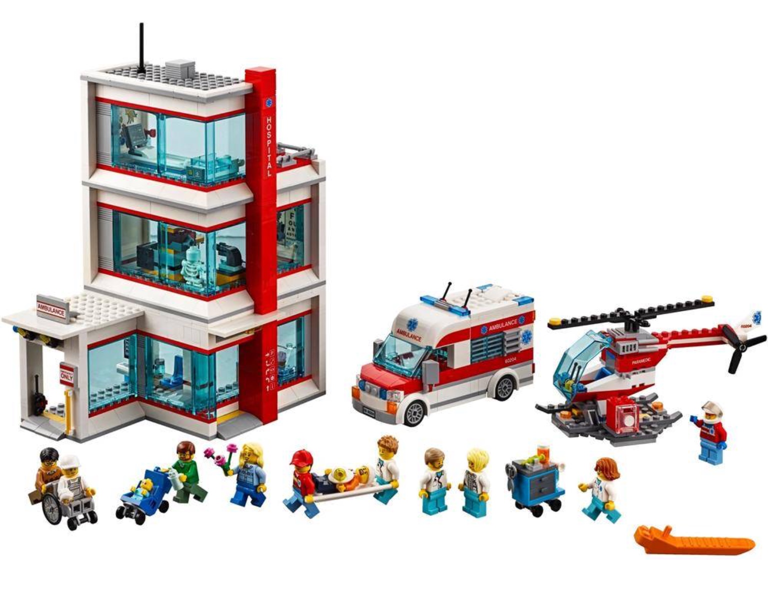 621087 City Hospital 964pcs