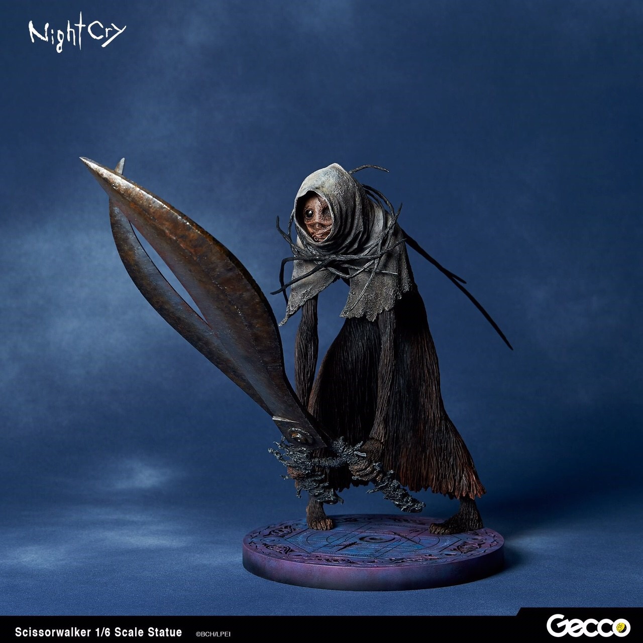 Pre-order : NightCry, Scissorwalker 1/6 Scale Statue by Gecco (SEN-TI-NEL)