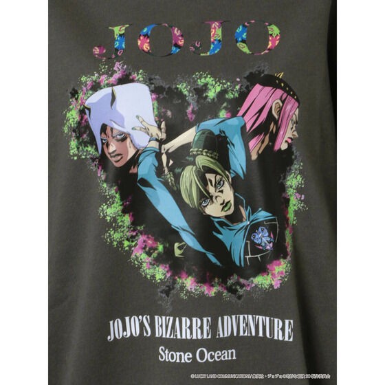 PRE-ORDER : JoJo's Bizarre Adventure: Stone Ocean Jouetie Grunge Pullover