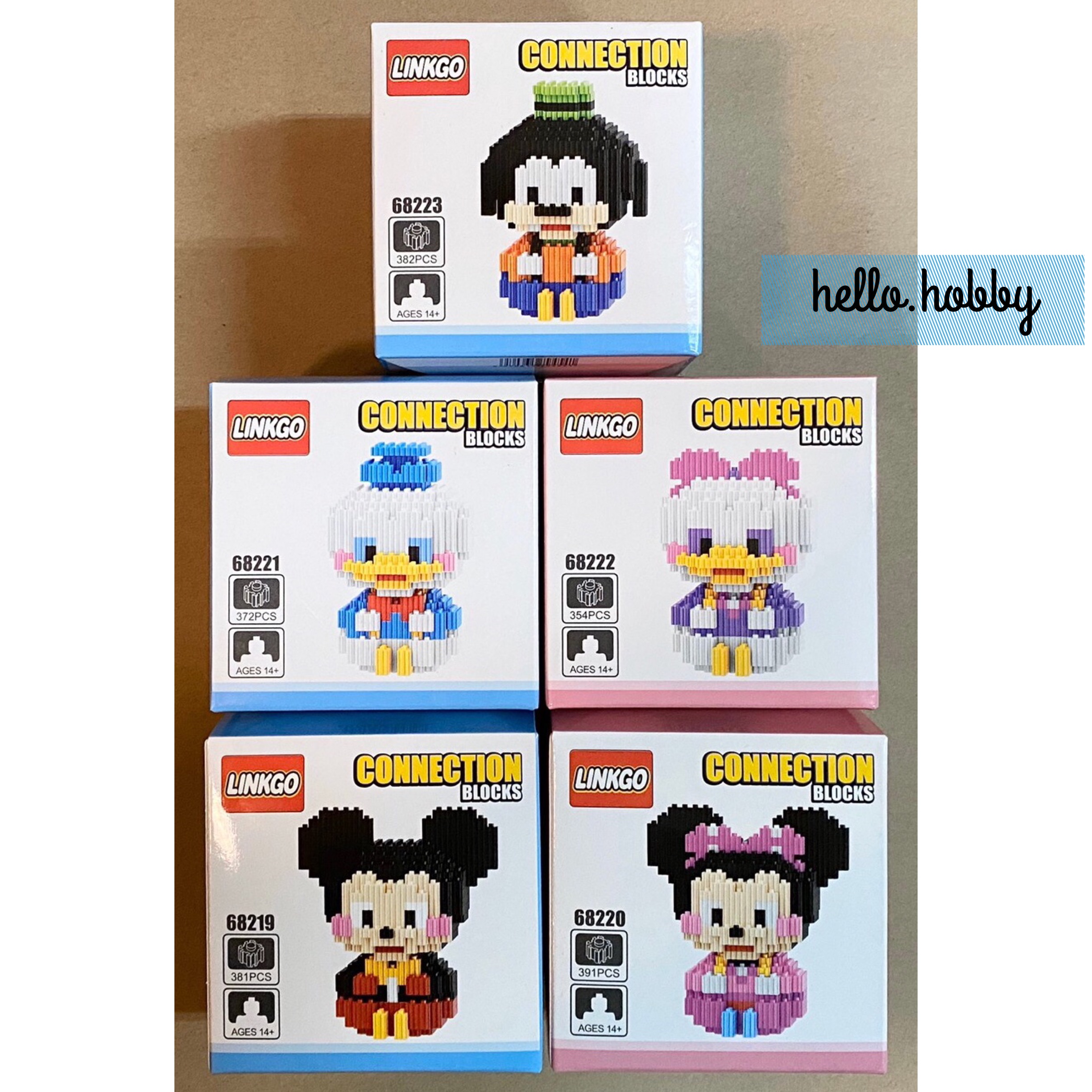 Linkgo 68219-68223 Disney (แบบเฟือง)