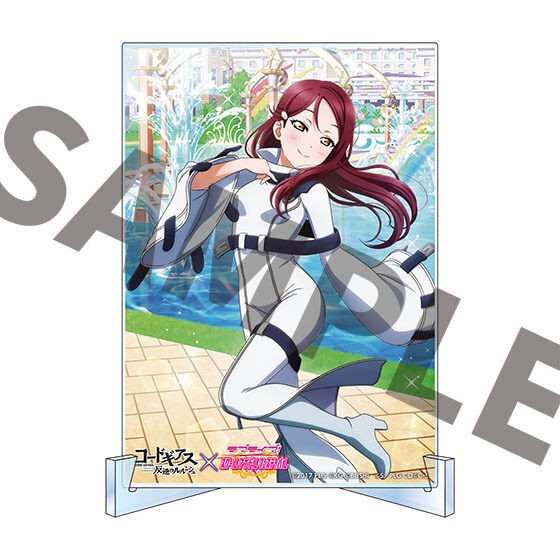 PRE-ORDER : "Love Live! School Idol Festival" x "Code Geass: Lelouch of Rebellion" Collaboration Aqours A6 Acrylic Panel <9 types in total>