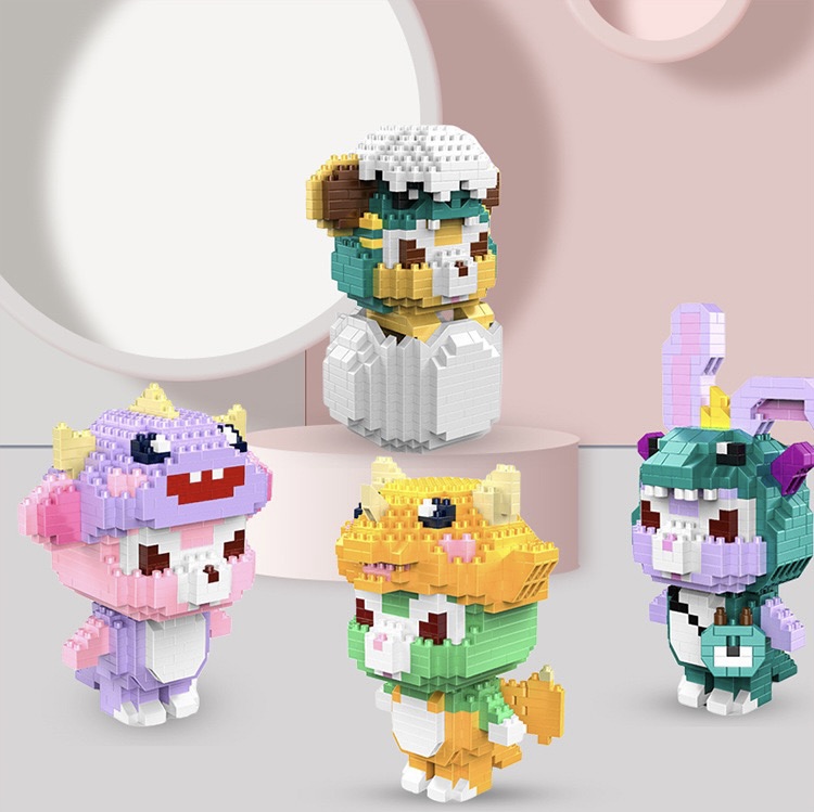 YKO P 2140-2143 - Disney Monster - Duffy / Shellie May / Gelatoni / Stella Lou