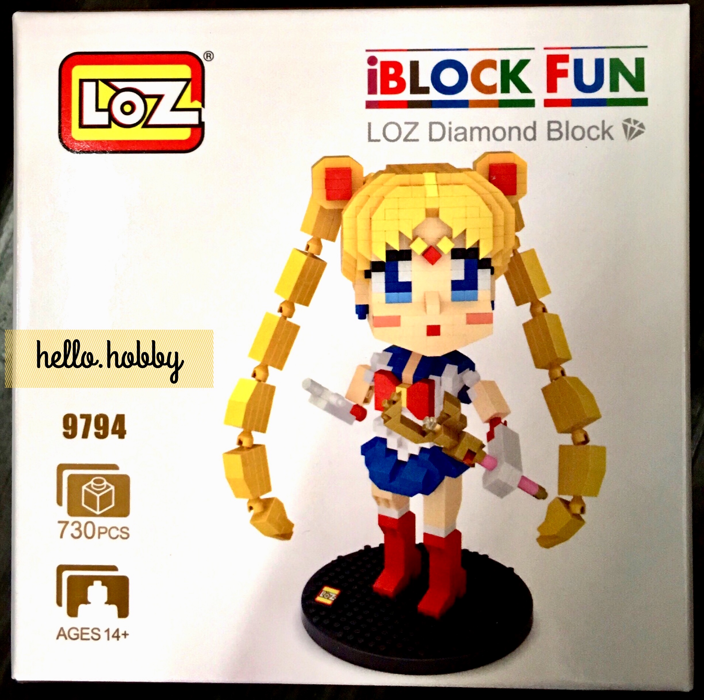 LOZ 9794 Sailor Moon 730pcs