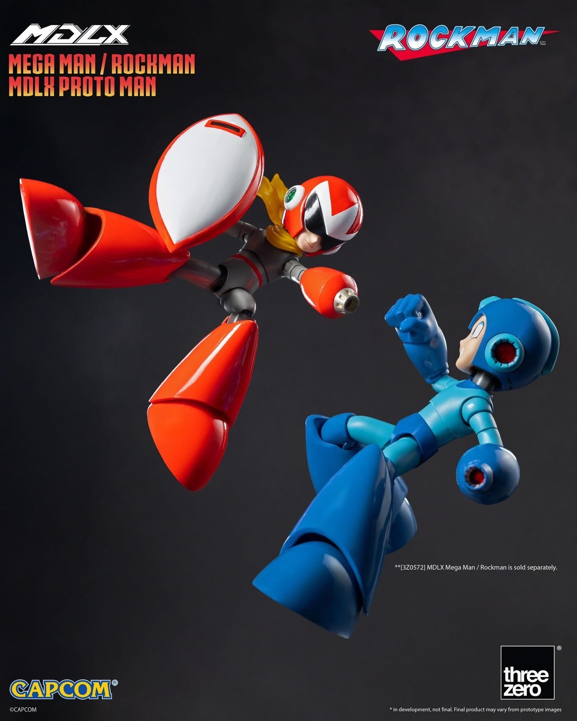 Pre-order : Rockman / Mega Man MDLX Proto Man by Threezero