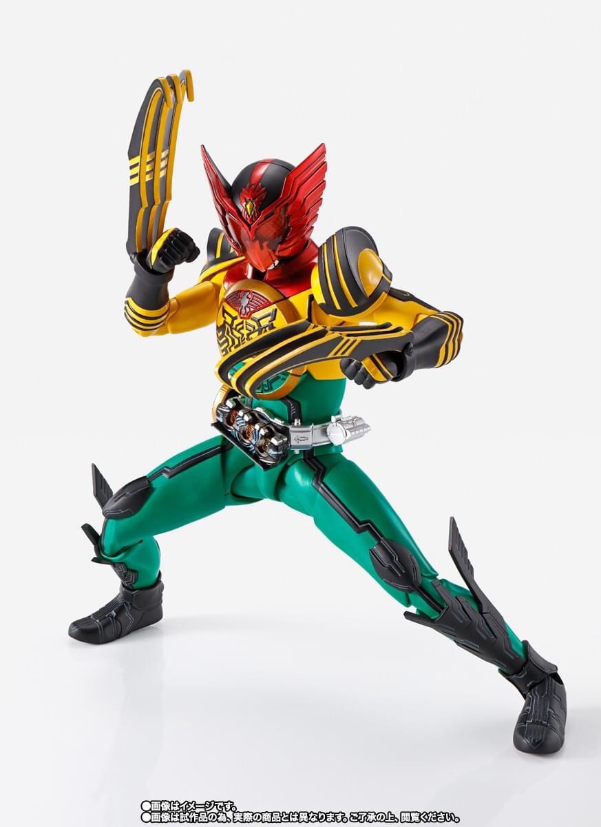 [TAMASHII NATION 2021] *Limited P-bandai* S.H.Figuarts (Shinkocchou Seihou) Kamen Rider OOO Super Tatoba Combo (Lot JP มีกล่องน้ำตาล)