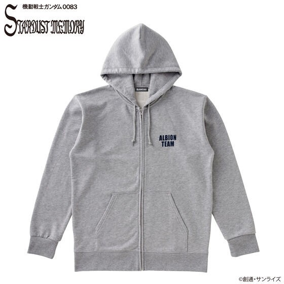 PRE-ORDER : Mobile Suit Gundam Zip Hoodie