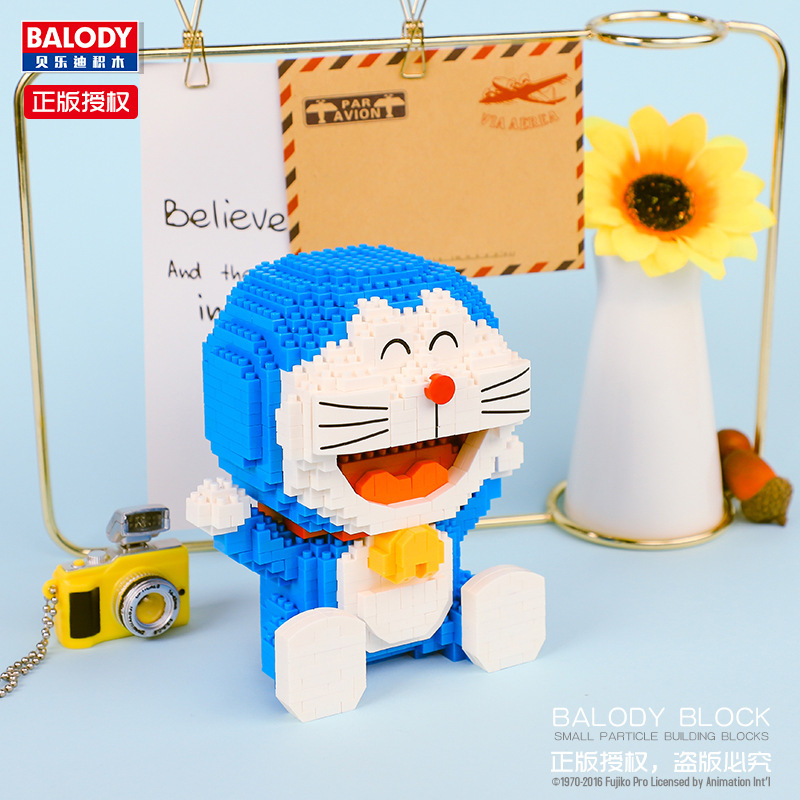 Balody 16130-16137 Doraemon Around The World