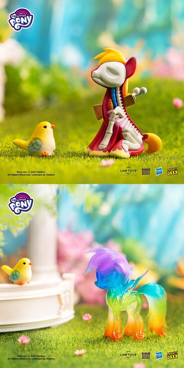 Blind Box - Freeny's Hidden Dissectibles: My Little Pony (Series 2) by Mighty Jaxx (set of 6+3secrets)