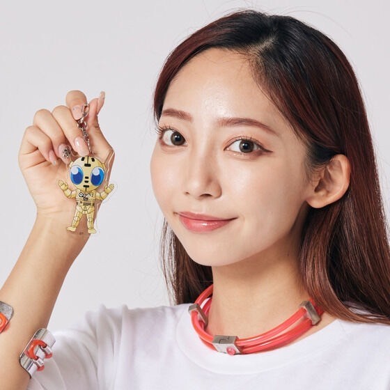 PRE-ORDER : Choudenshi Bioman x AIKA ELECTRONICS Acrylic Charm