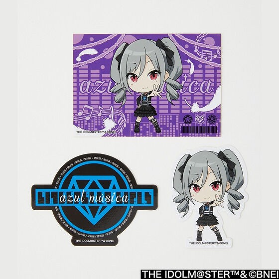 PRE-ORDER : THE IDOLM@STER CINDERELLA GIRLS x R4G 3rd (Ao No Gakudan) Sticker Set
