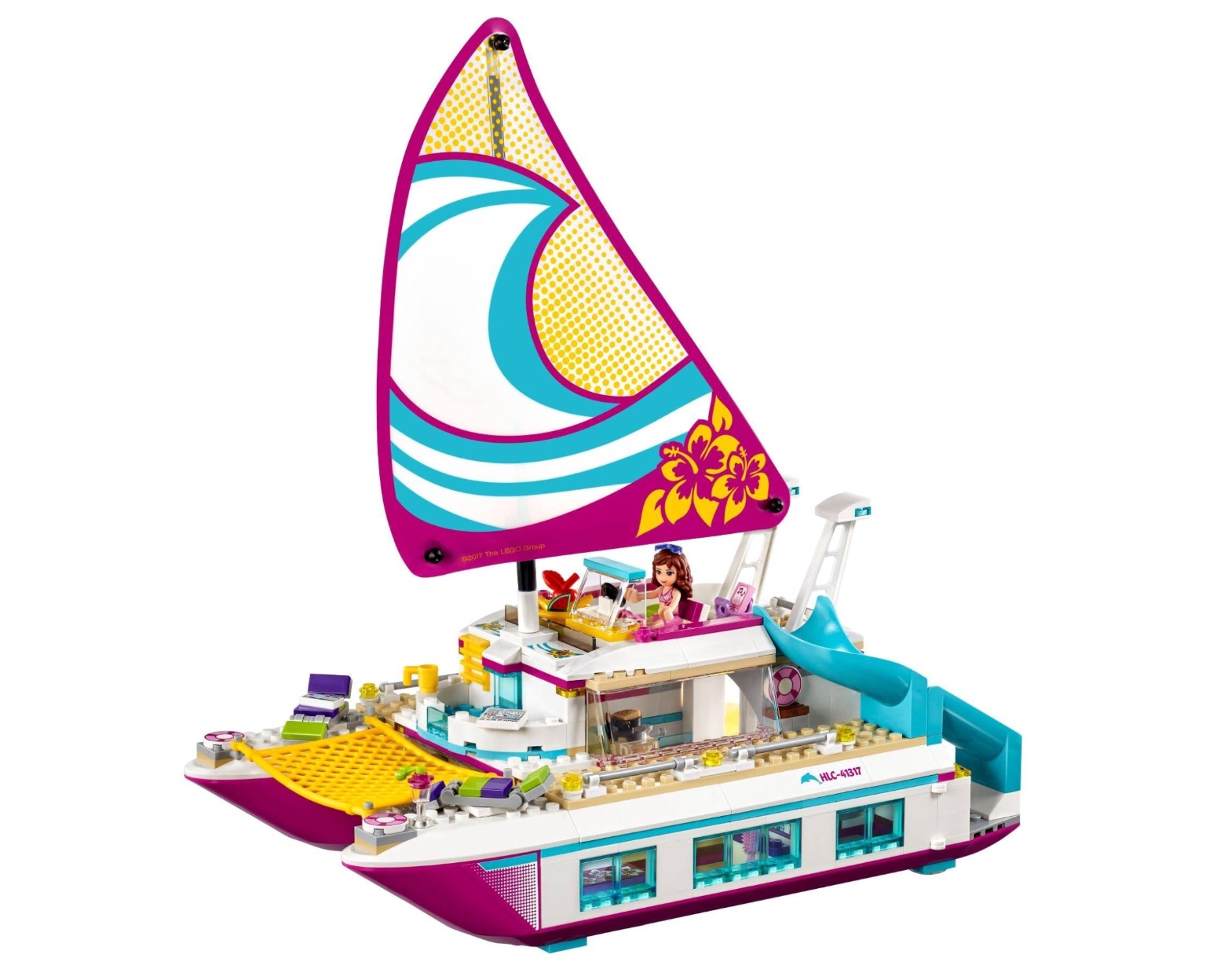 Lepin 01038 Friends Sunshine Catamaran 651pcs